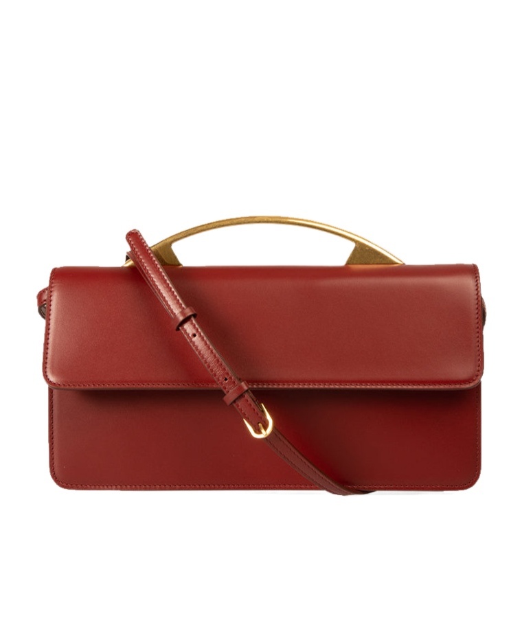 The Row Flip Shoulder Bag In Red