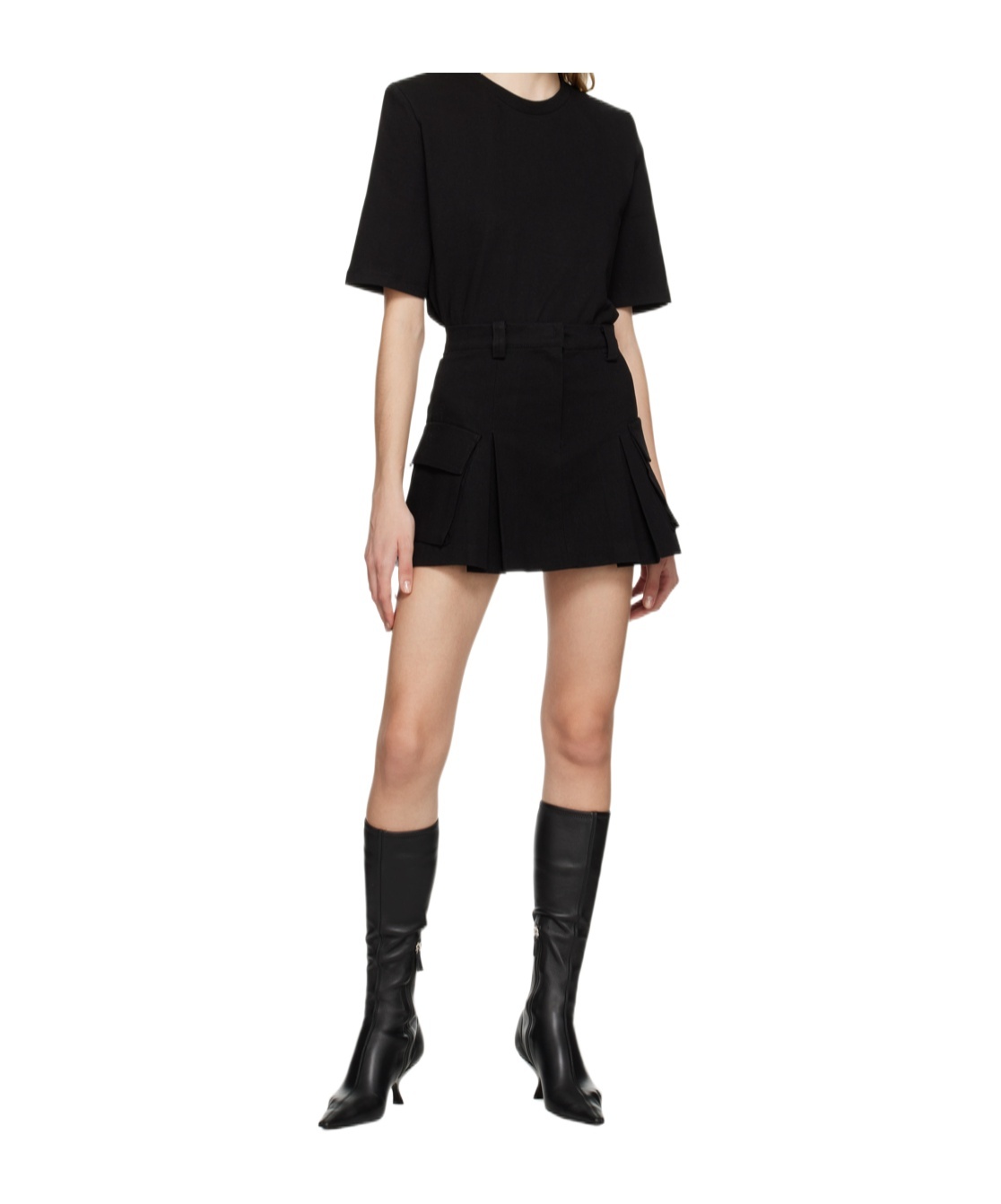 THE FRANKIE SHOP AUDREY CARGO MINI SKIRT