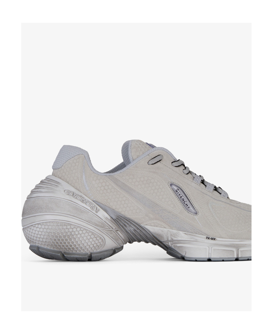 Givenchy Tk-mx Runner Panelled-design Sneakers In Gray