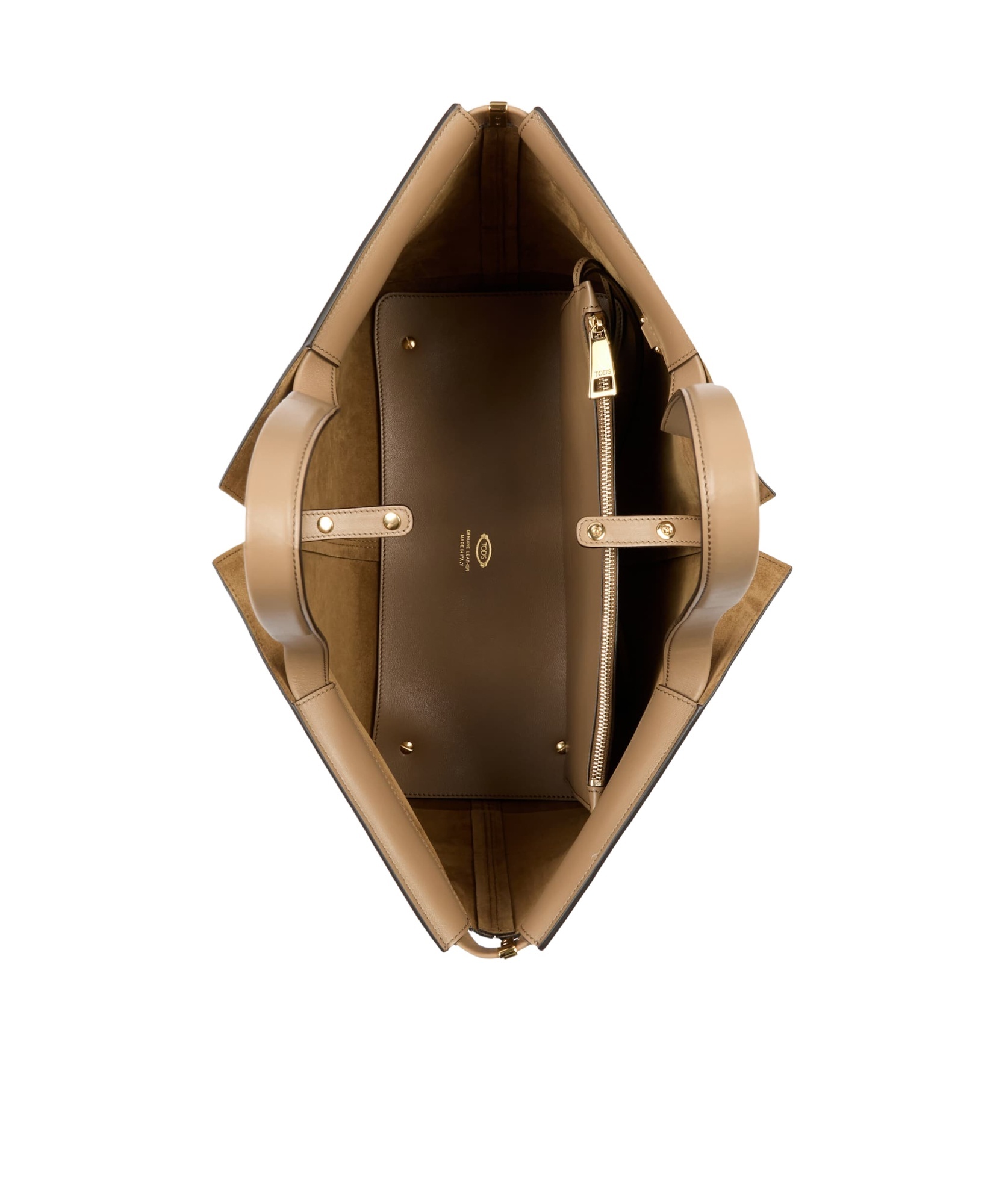 Tod's Double-handle Handbag In Brown