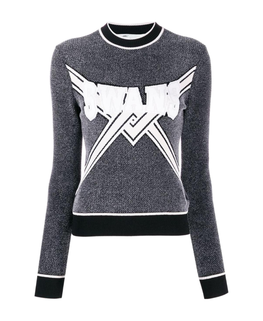 Off-white Off White Swan Knitwear In Black