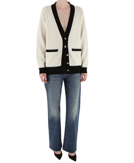 Nili Lotan Extra-large Cashmere Cardigan In Multi