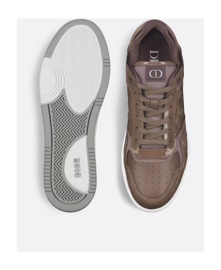 Shop Dior B27 Low-top Sneaker In Brown