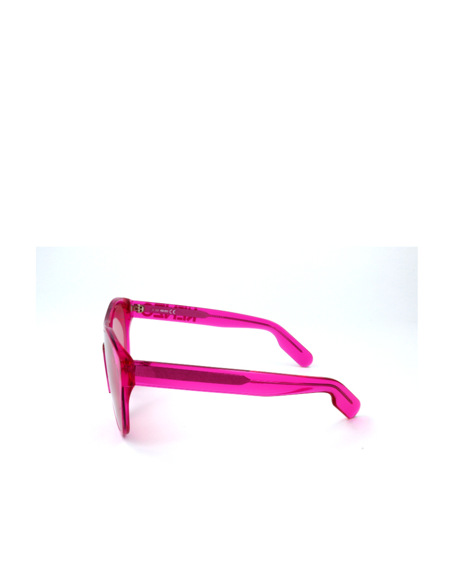 Kenzo Full-frame Logo Sunglasses In Pink