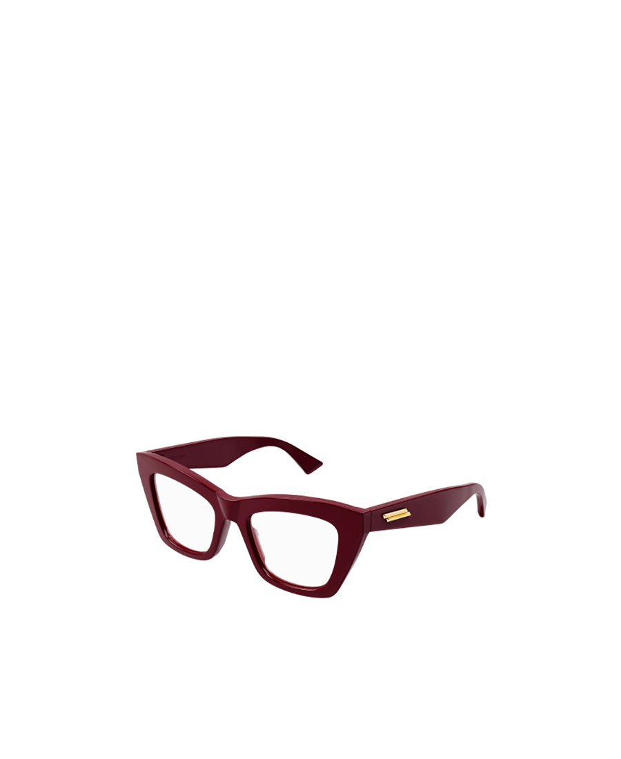 Bottega Veneta Logo Flat Mirror In Brown