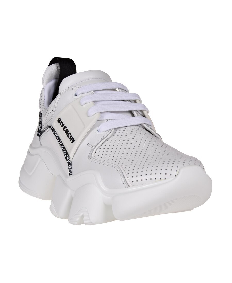 Givenchy Jaw Chunky Low-up Sneakers In White