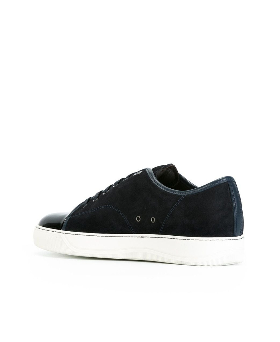 Lanvin Dbb1 Lace-up Sneakers In Black