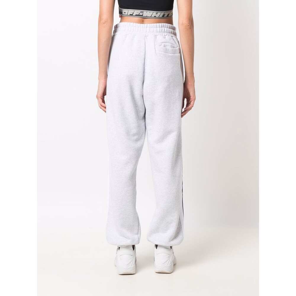 Shop Palm Angels Logo-print Track Pants In White