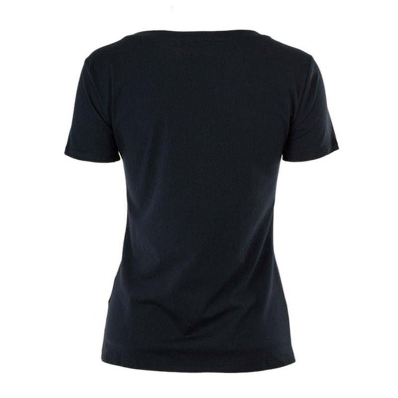 Shop Armani Jeans Round-necked Casual T-shirt In Black