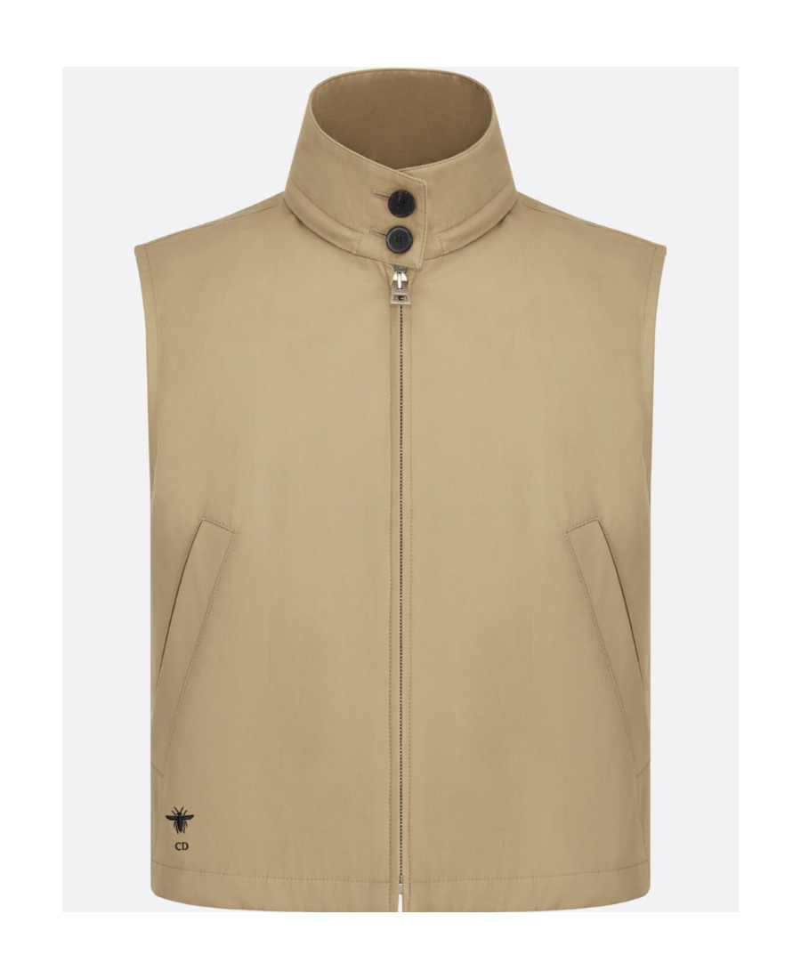Dior Two-in-one Short Coat In Black