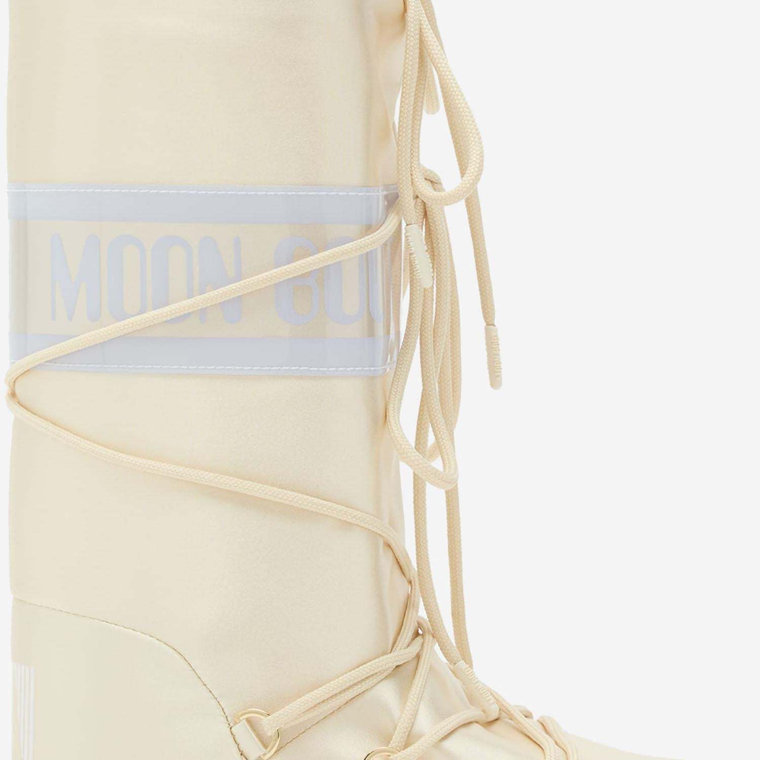 Moon Boot Icon Padded Lace-up Boots In Brown
