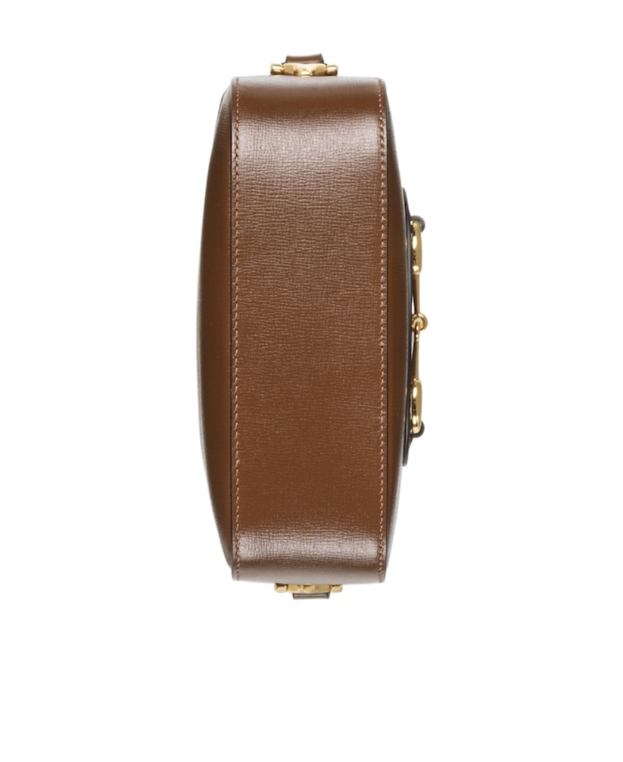Gucci Small Horsebit 1955 Shoulder Bag In Brown