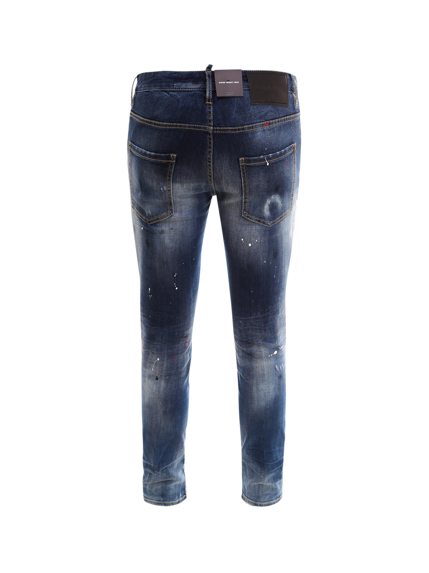 Shop Dsquared2 Super Twinky Skinny Jeans In Blue