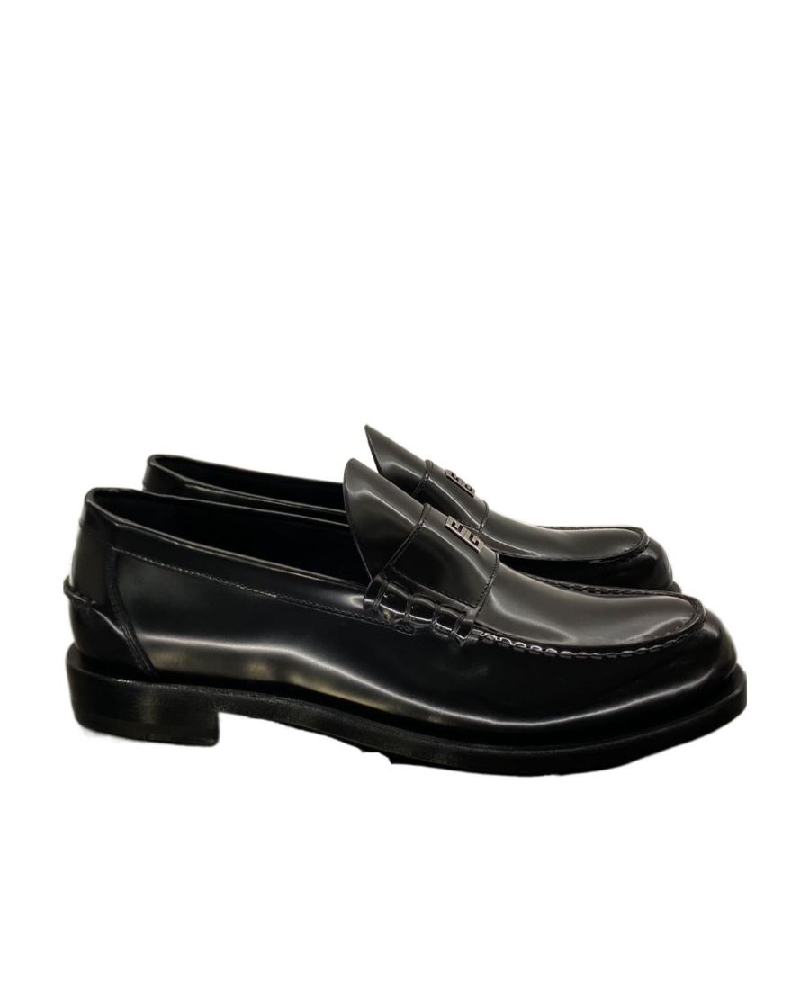 Givenchy Mr G Loafers In Leather In Black