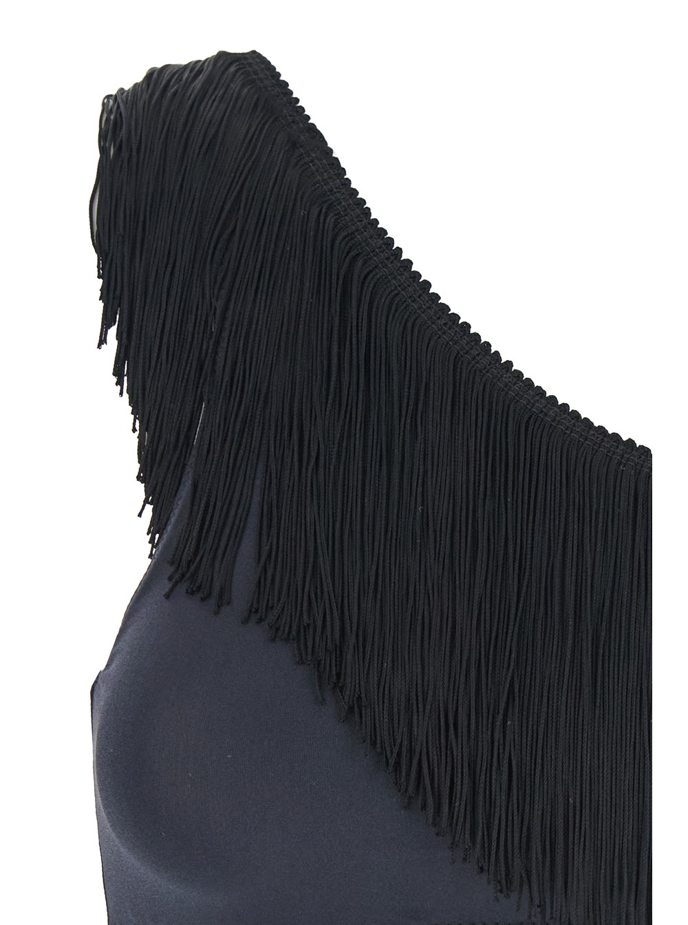 FORTE FORTE TOP WITH FRINGE EMBELLISHMENTS