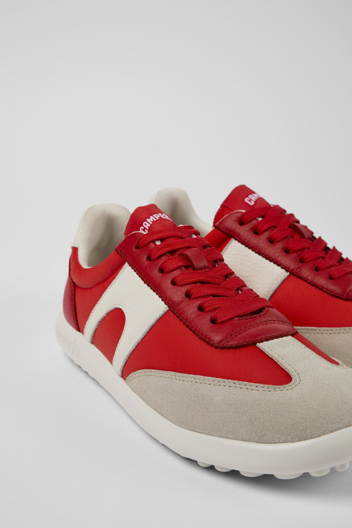 Camper Laced Sneakers In Red