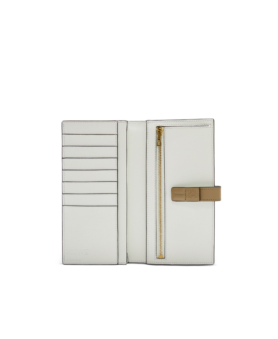 Loewe Large Vertical Wallet In Brown