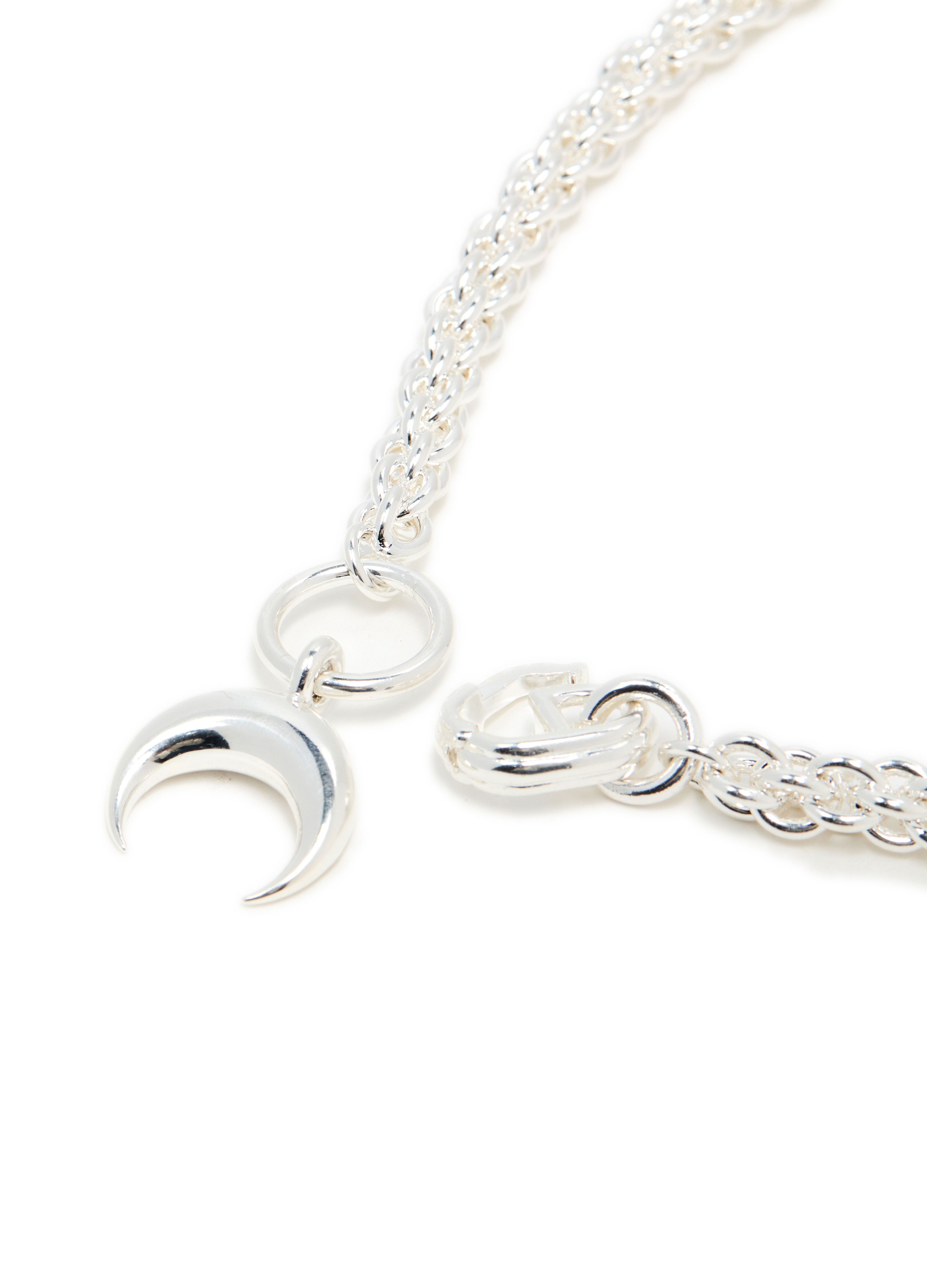 MARINE SERRE THE MOON BRAIDED NECKLACE