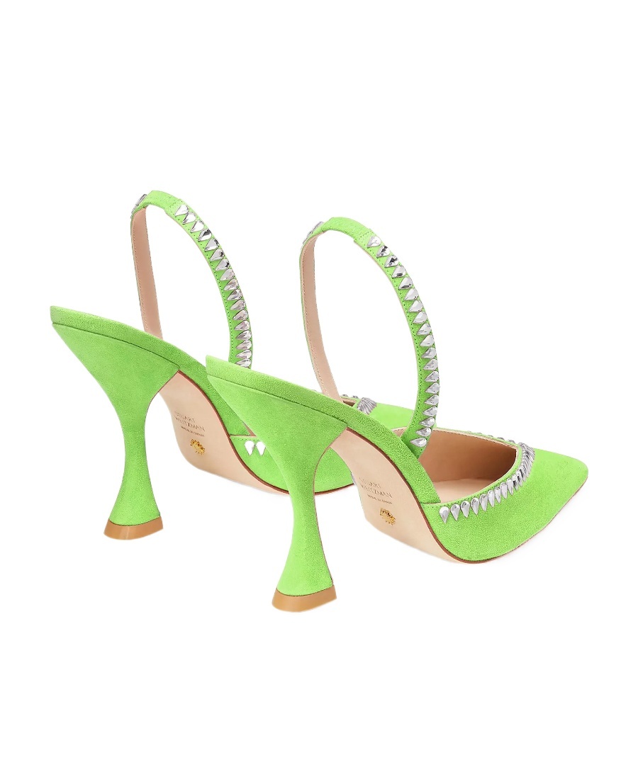 Stuart Weitzman Exposed High Heels In Yellow