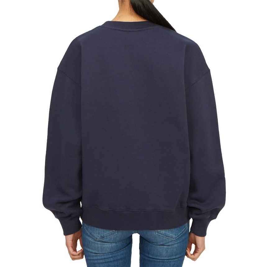 Shop Maison Kitsuné Logo-embroidered Cotton Sweatshirt In Black