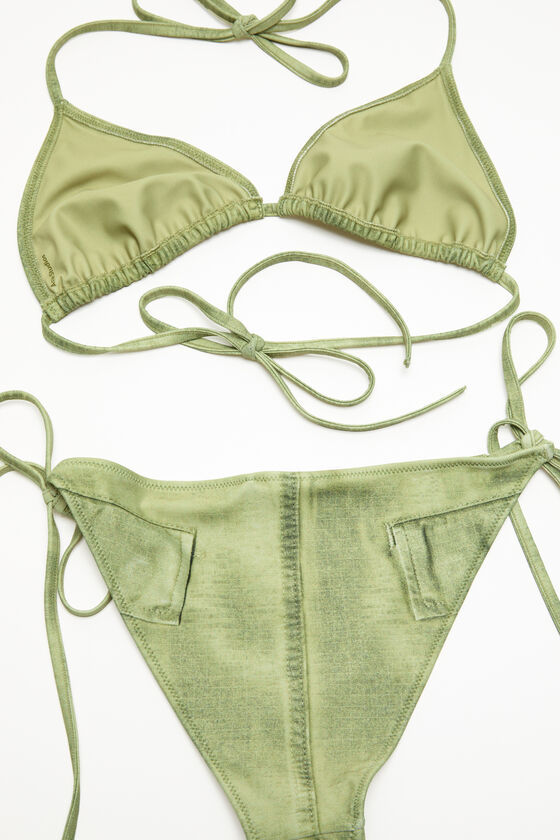 ACNE STUDIOS TROMPE L'OEIL-PRINT BIKINI