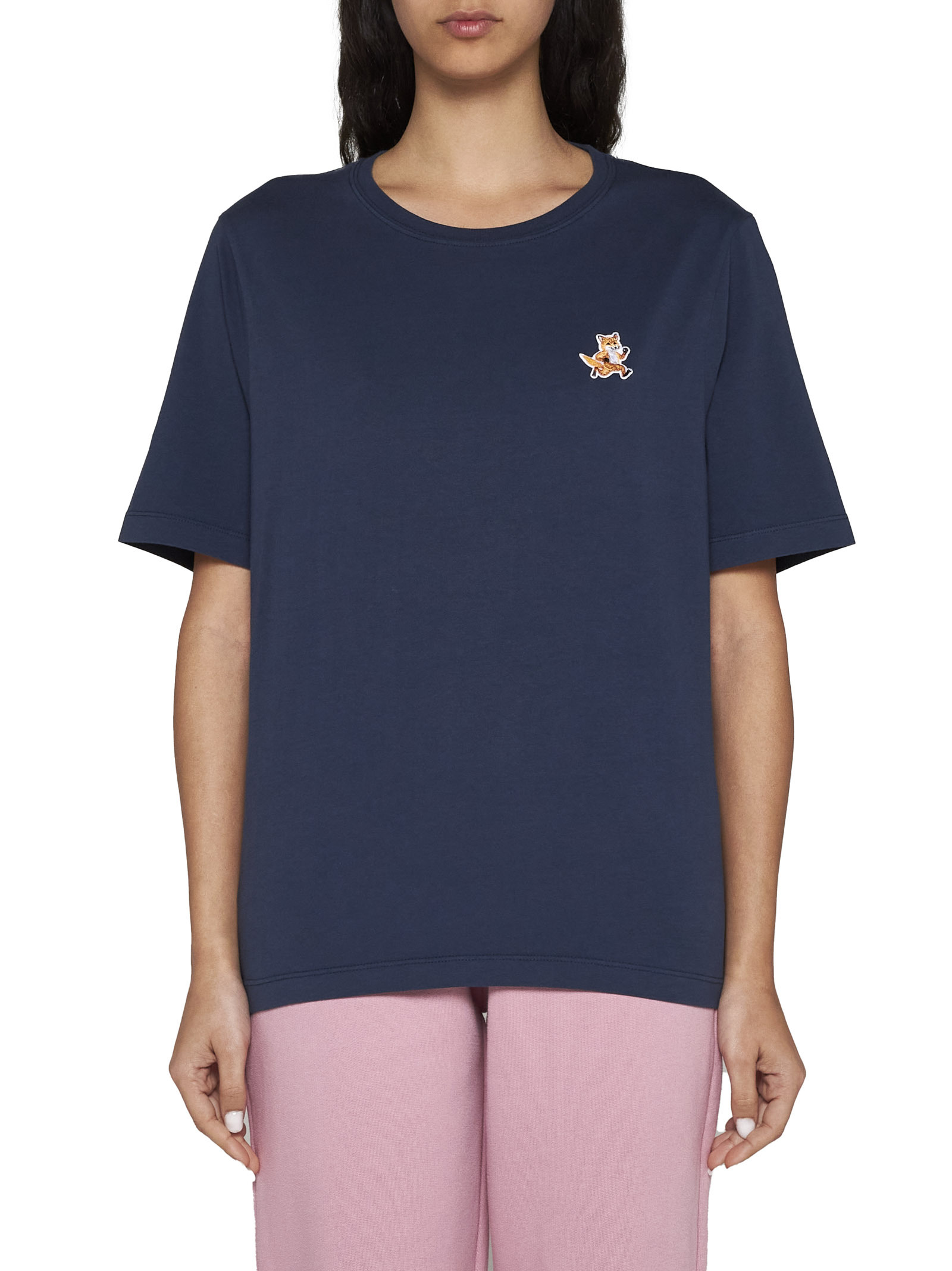 Maison Kitsuné T-shirt In Blue