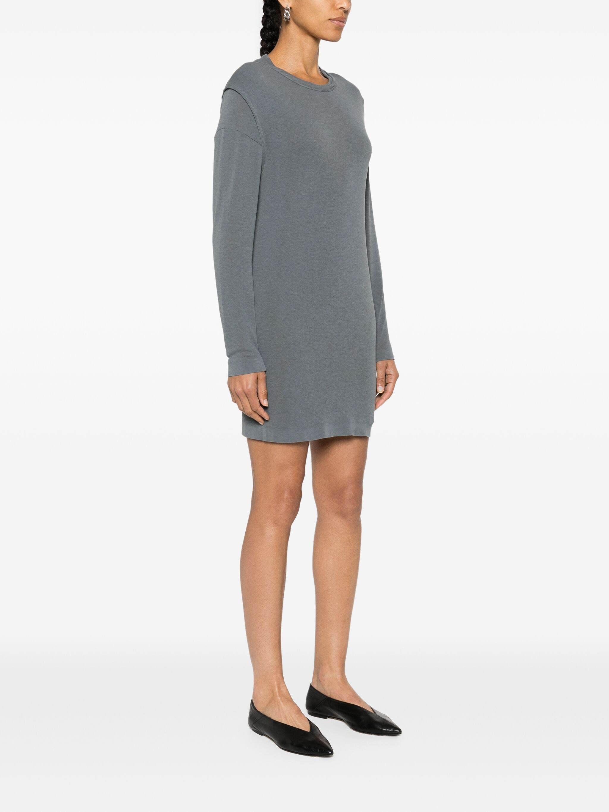 LEMAIRE LAYERED KNITTED MINI DRESS 