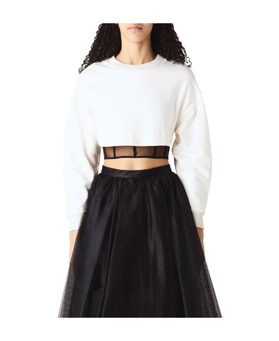 Alexander Mcqueen Long Sleeved T-shirt In Black
