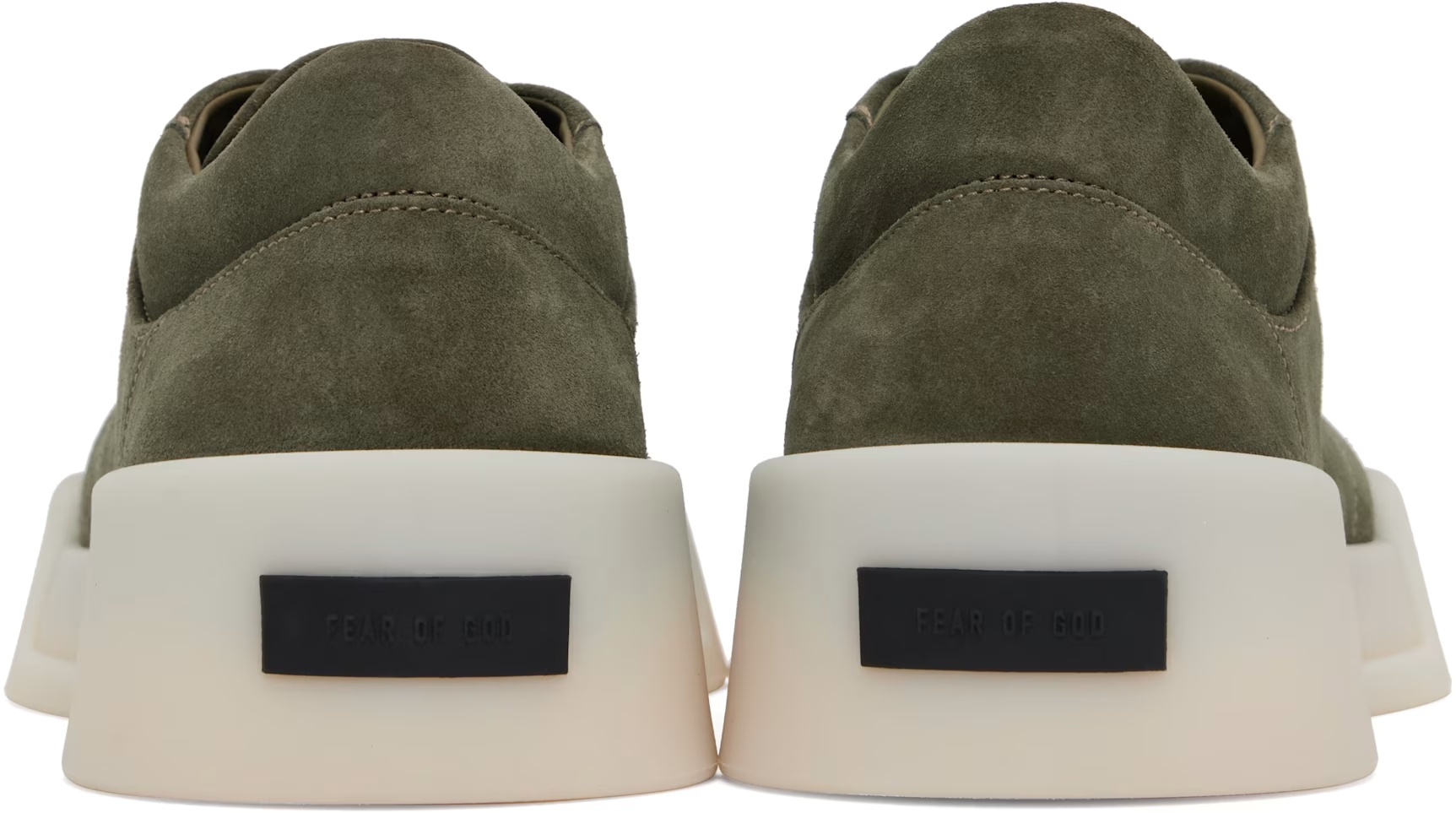 Fear Of God Aerobic Low Sneakers In Green