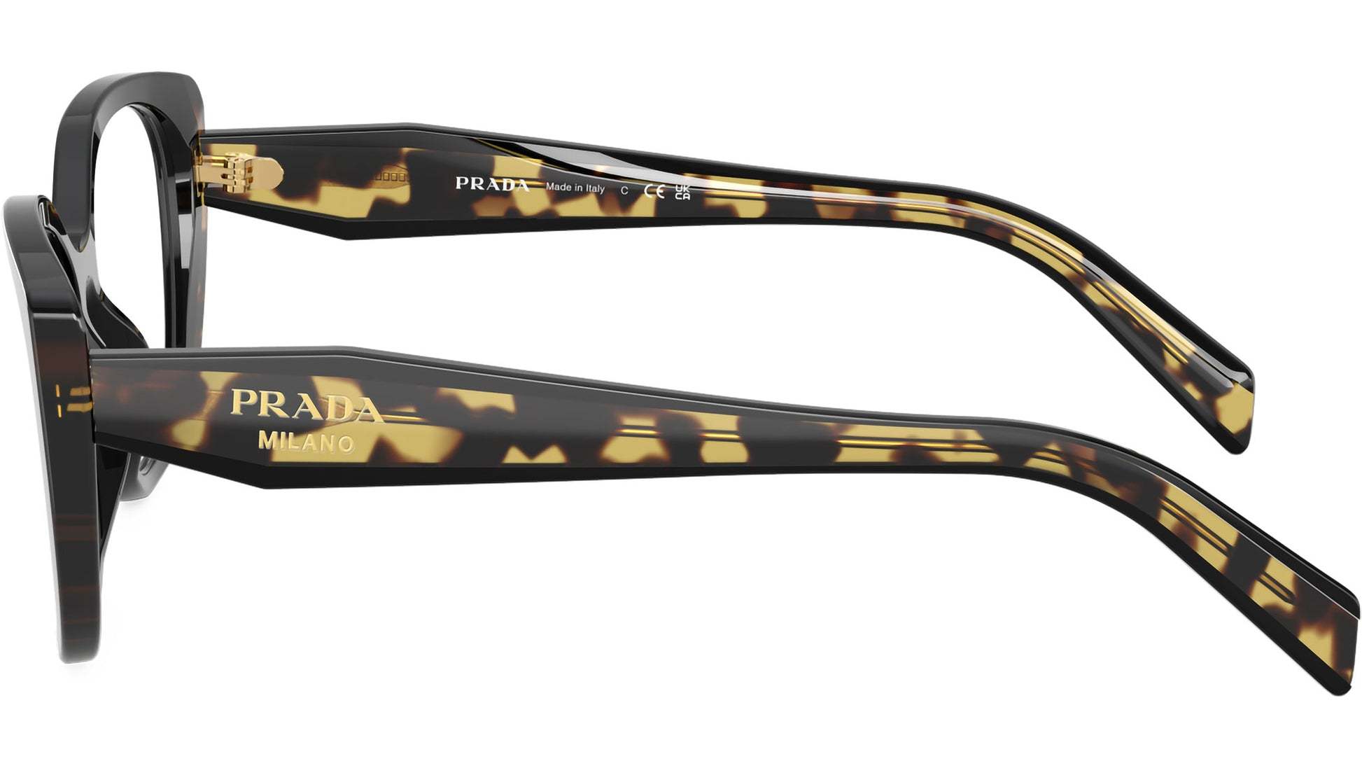 Prada Full-frame Flat Mirror In Black