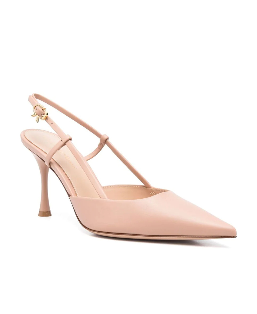 Gianvito Rossi Pumps Ascent Nappa Leather In Nude