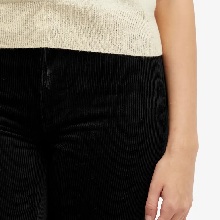 ANINE BING STRAIGHT-LEG CORDUROY TROUSERS