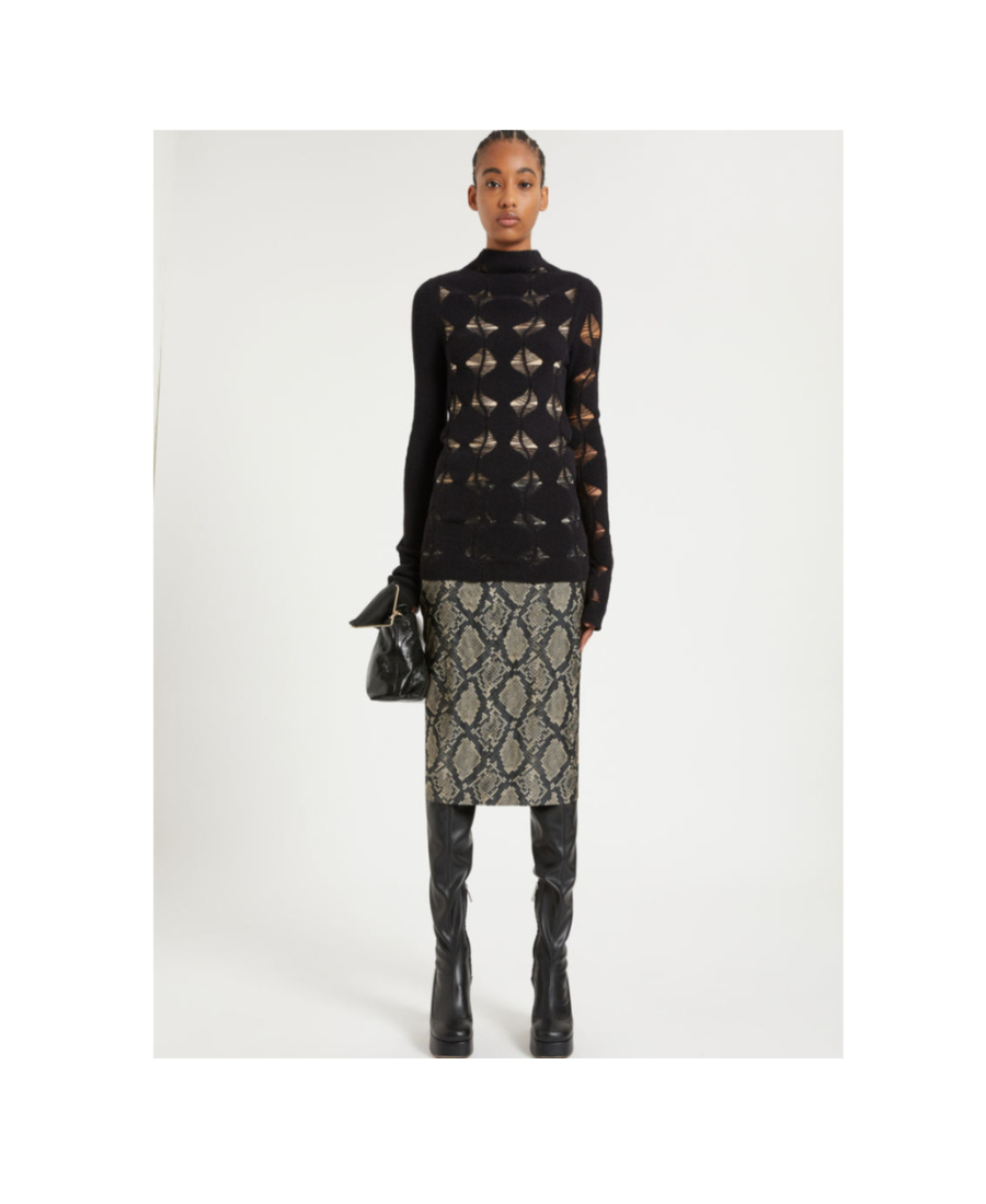 SPORTMAX LONG-SLEEVED KNITWEAR