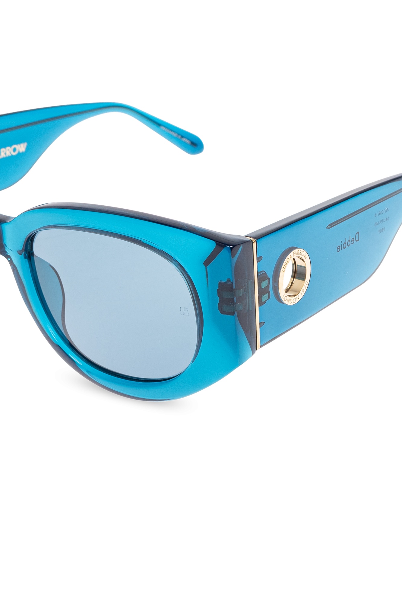 Linda Farrow Full Frame Sunglasses In Blue