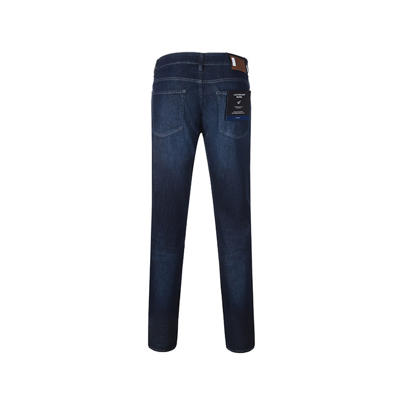Shop Hugo Boss Straight-leg Denim Jeans In Black