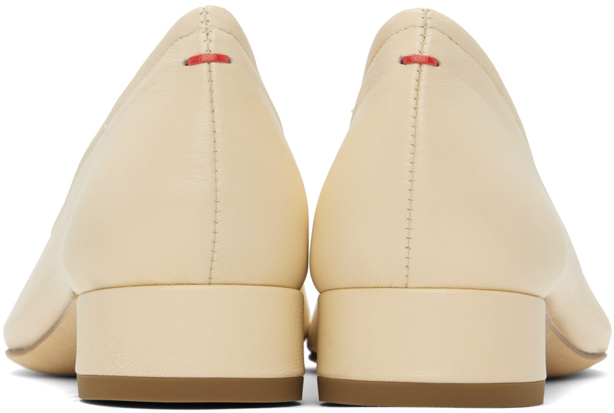Aeyde Low-heeled Ballet Shoes In Nude