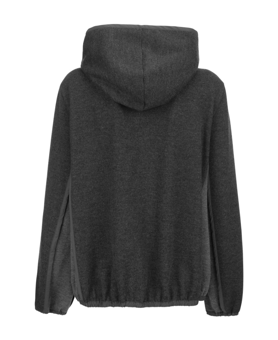 Brunello Cucinelli Crystal-embellished Hoodie In Black
