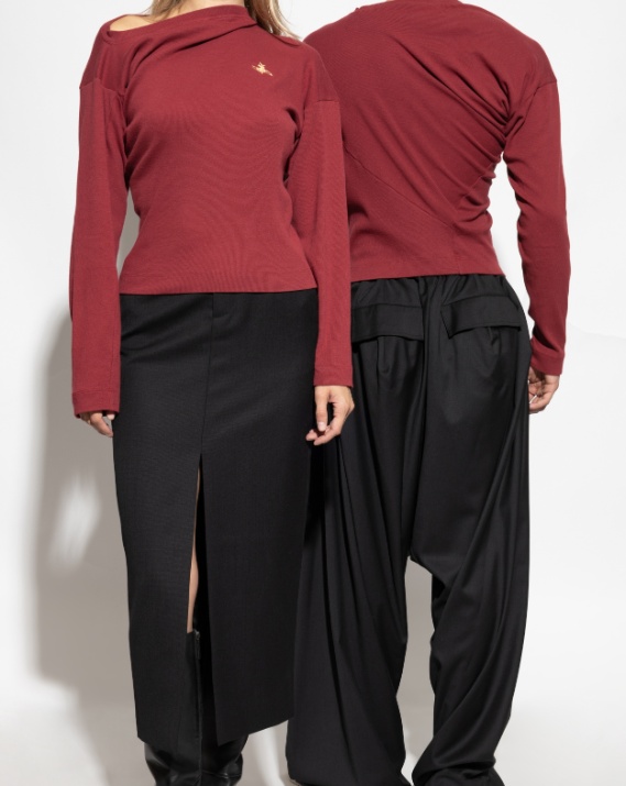 Vivienne Westwood Long-sleeved T-shirt In Red