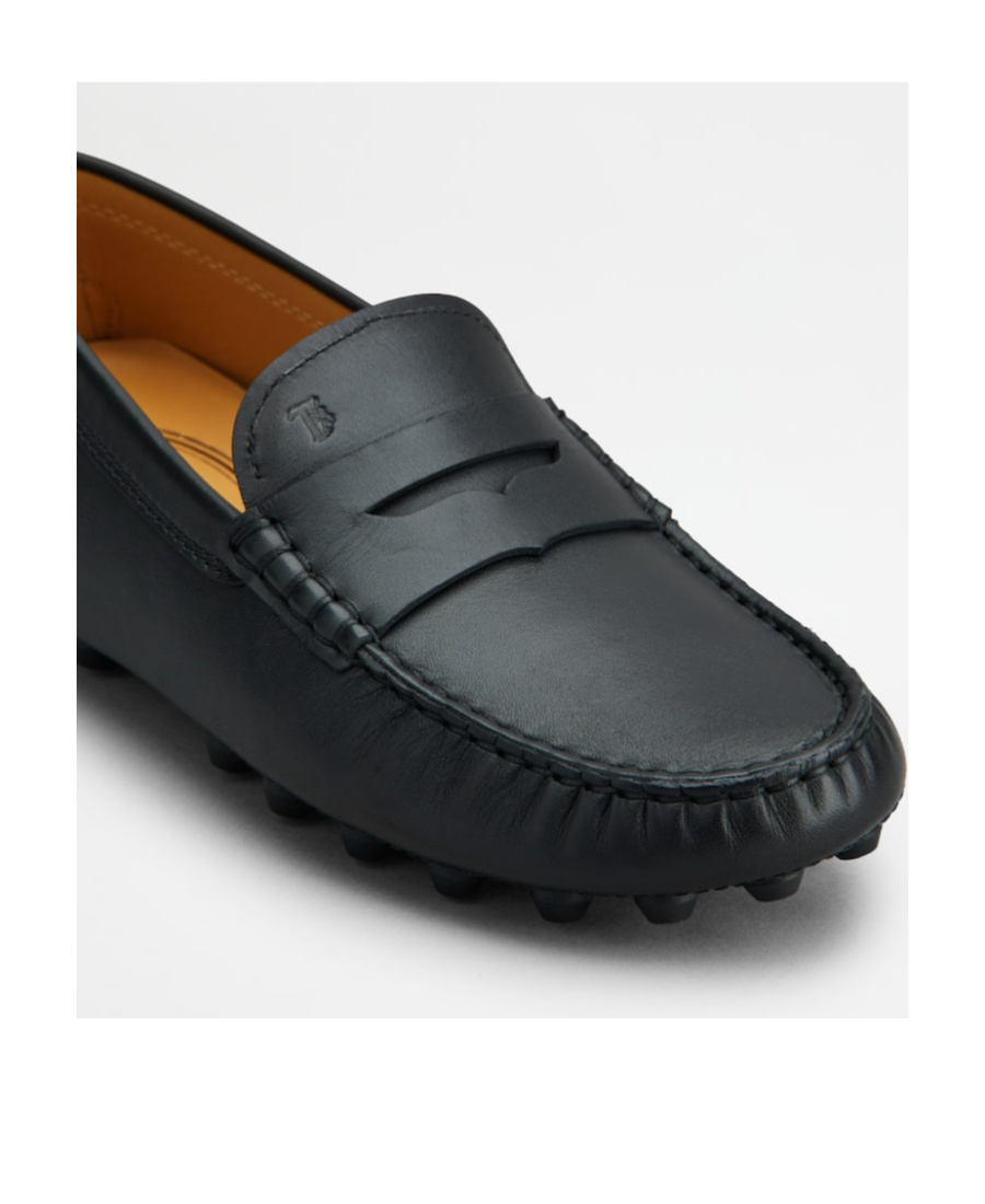 TOD'S PENNY-SLOT LEATHER LOAFERS