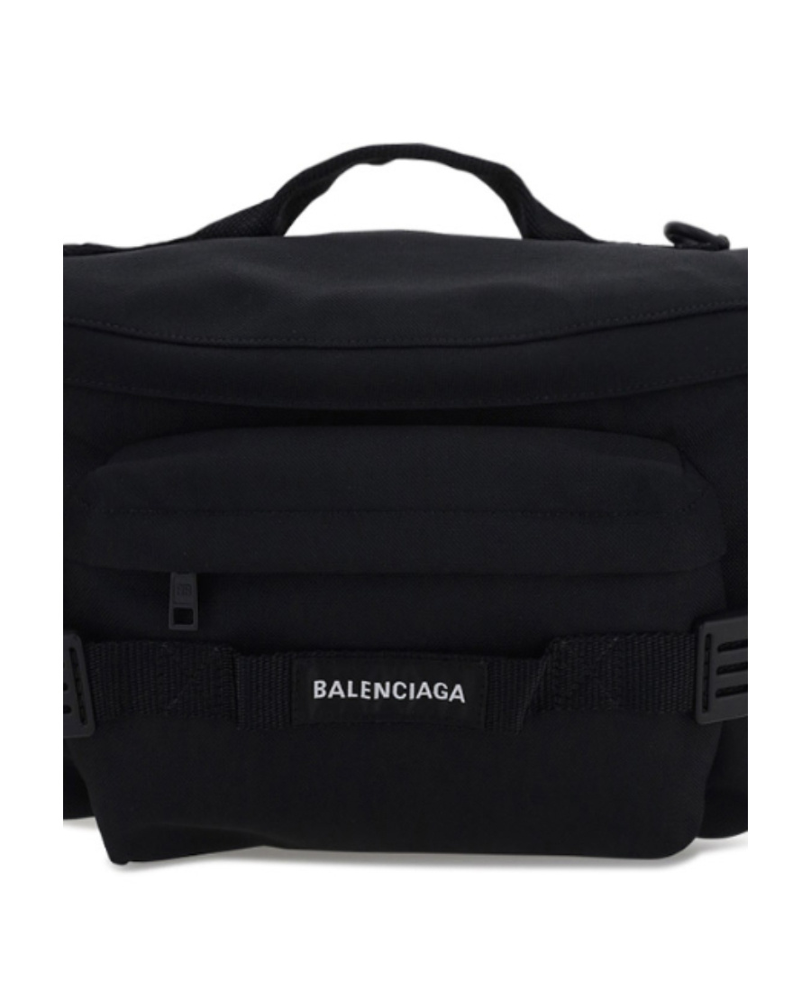 Balenciaga Army Belt Bag In Black