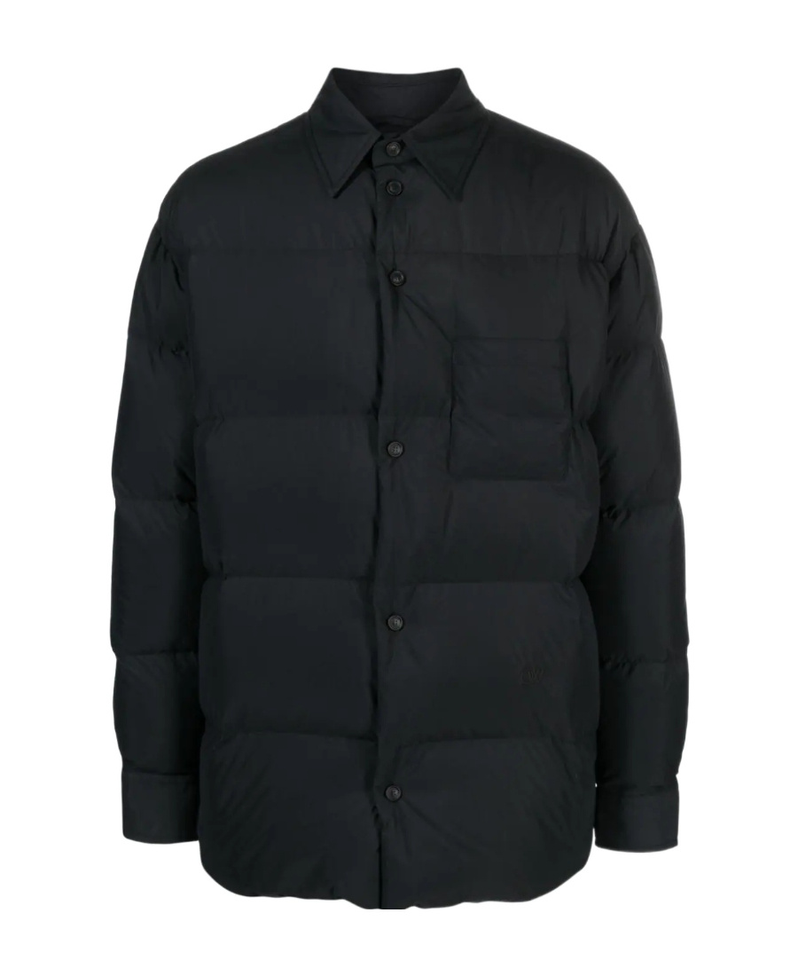 Off-white Off White Men Black Polyester Down Jacket In Black