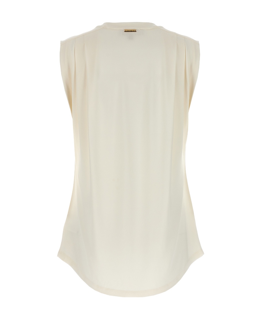Michael Kors Viscose Blouse In White