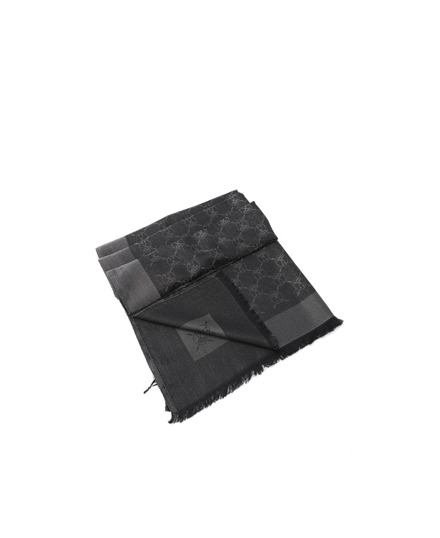 Moschino Lamé Logo-jacquard Scarf