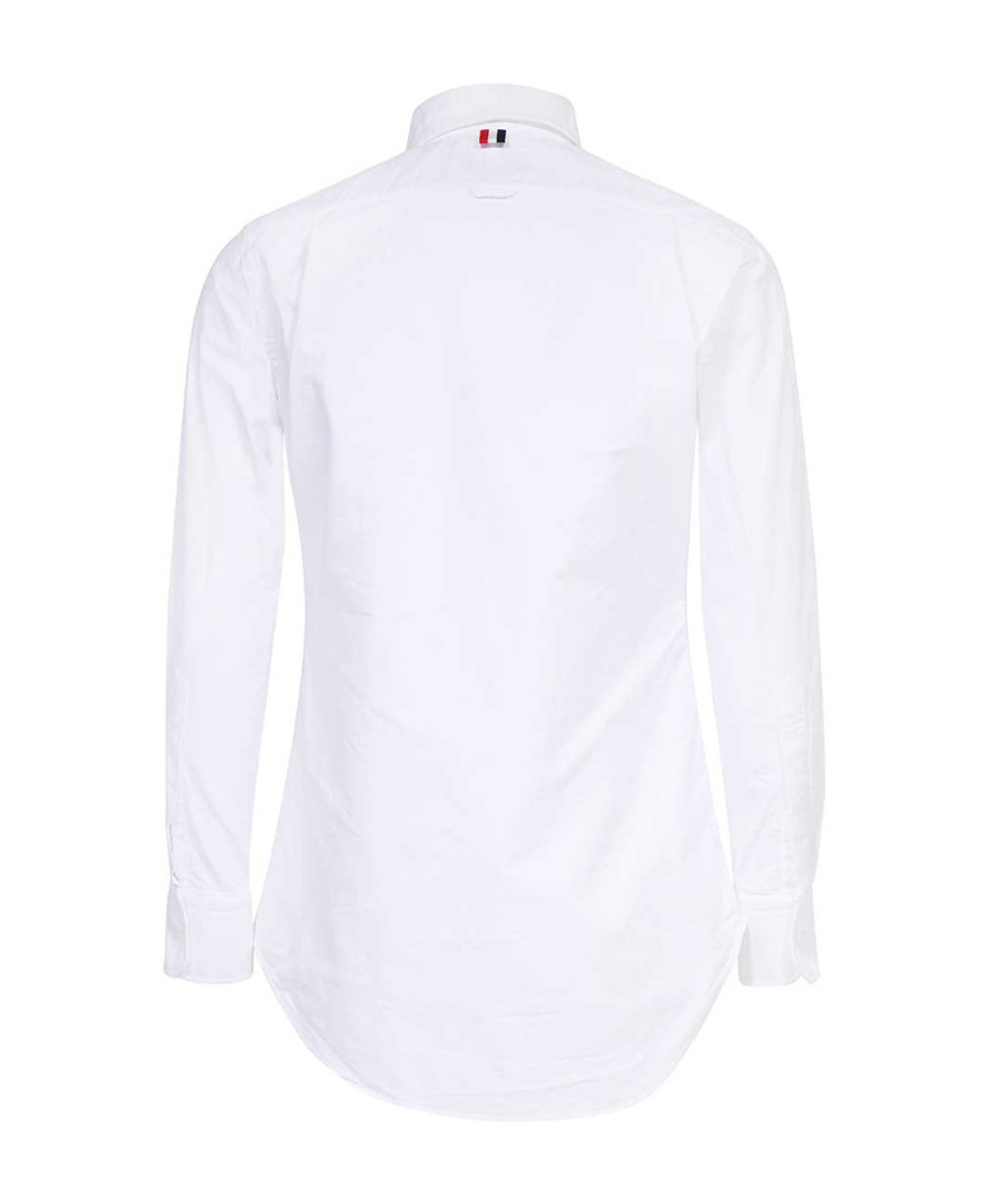 Thom Browne Classic Oxford Shirt In White