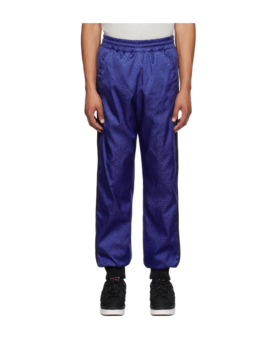 Moncler Nylon Sport Pants In Blue
