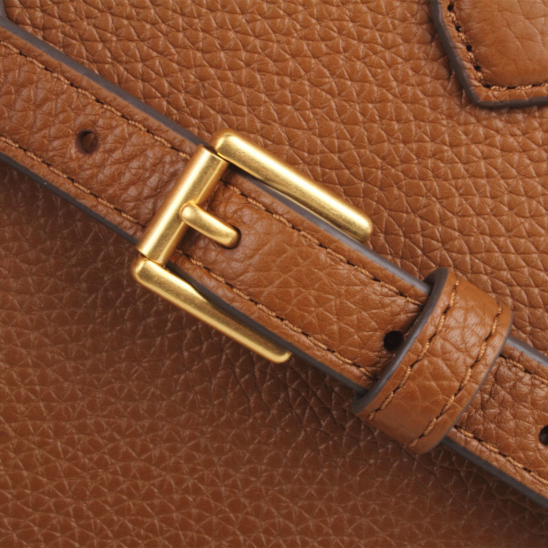 Tory Burch Blake Logo Shoulder Bag In Brown