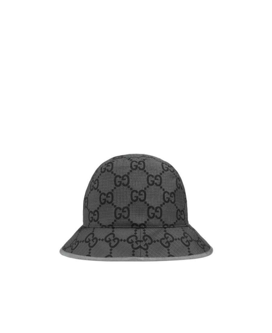 Gucci Gg Canvas Bucket Hat In Gray
