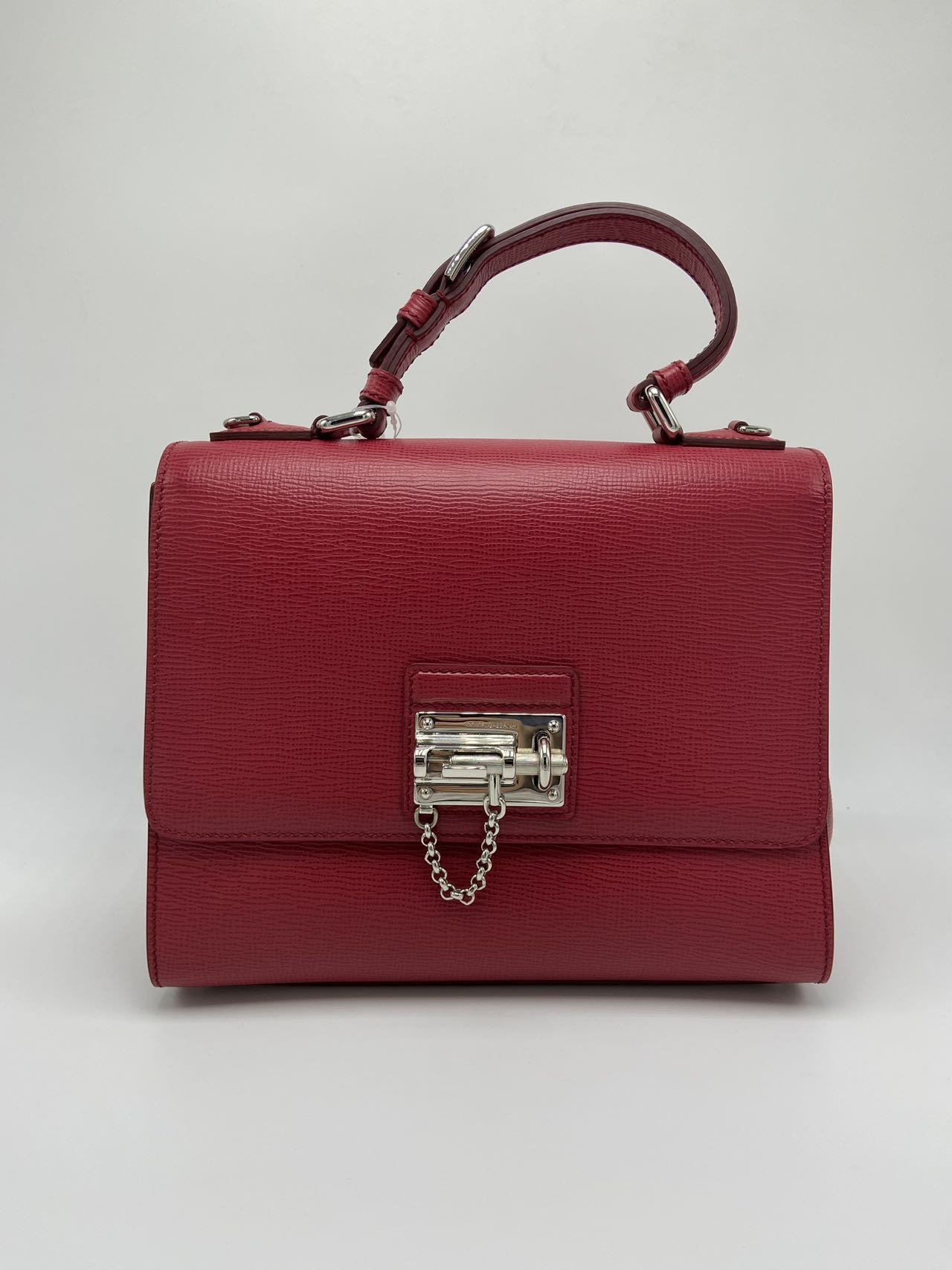 Dolce & Gabbana Flap Shoulder Bag In Red