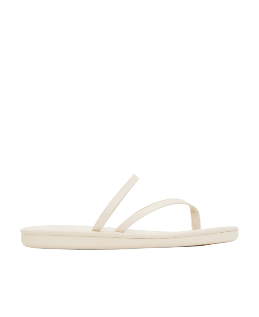 Ancient Greek Sandals Off-white Flip Flop Sandals In Nude