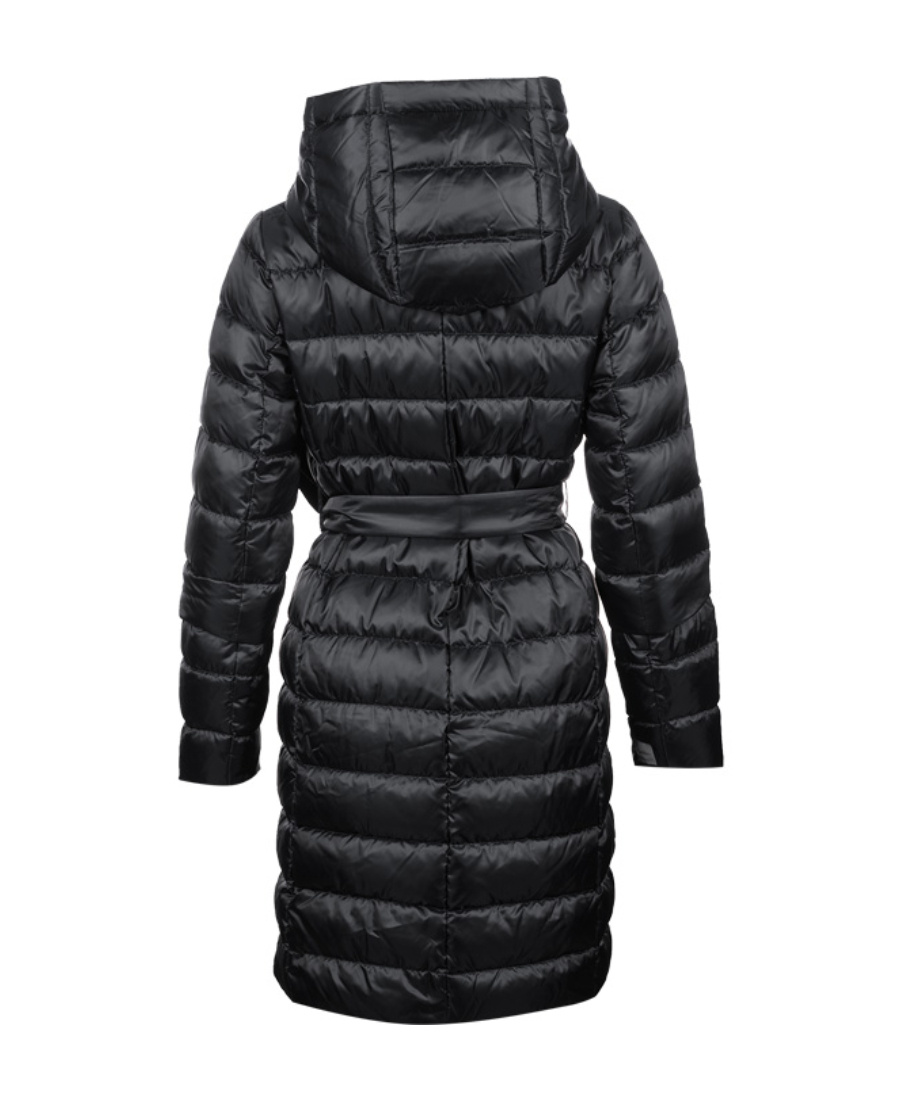 Max Mara Hooded And Sewn Cotton Clothes In Black